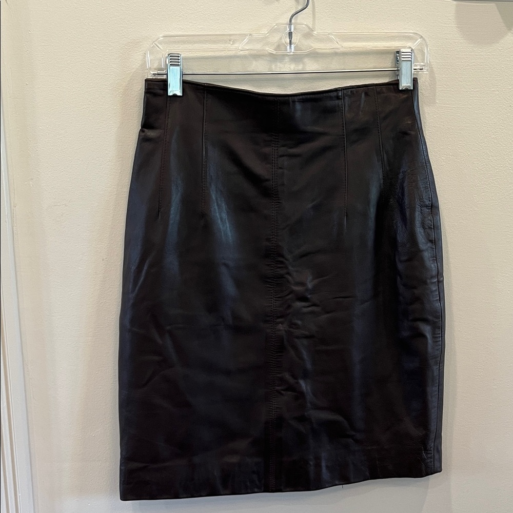 Maxima Black Pencil Skirt